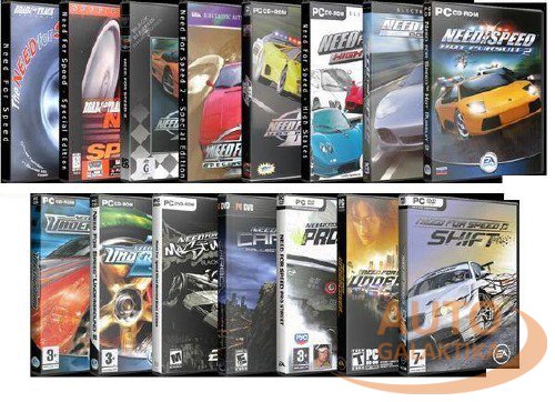 Need For Speed. Anthology /  .  (1995-2009/RUS/RePack)