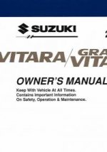 Suzuki VITARA/GRAND VITARA OWNER'S MANUAL