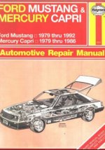 Ford Mustang 1979-1992  Mercury Capri 1979-1986 ..    